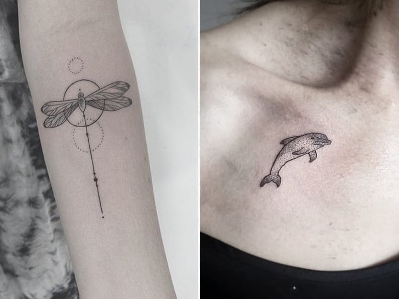 tatuajes-suerte-libelulas-delfines